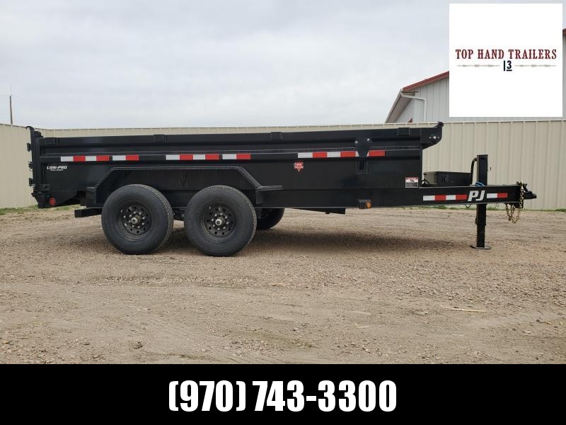 2021 PJ Trailers 12' x 83" 14K Low-Profile Dump PRO (DL) Trailer 2021 PJ Trailers 12' x 83" 14K Low-Profile Dump PRO (DL) Trailer