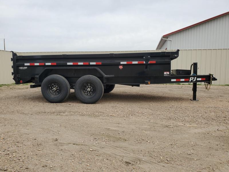 2021 PJ Trailers 83" x 12' 14K Low-Profile Dump PRO (DL) Trailer 2021 PJ Trailers 83" x 12' 14K Low-Profile Dump PRO (DL) Trailer