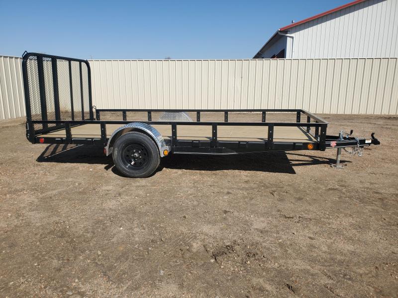 2021 PJ Trailers 83" x 14' 83" Single Axle Channel Utility (U8) Trailer 2021 PJ Trailers 83" x 14' 83" Single Axle Channel Utility (U8) Trailer