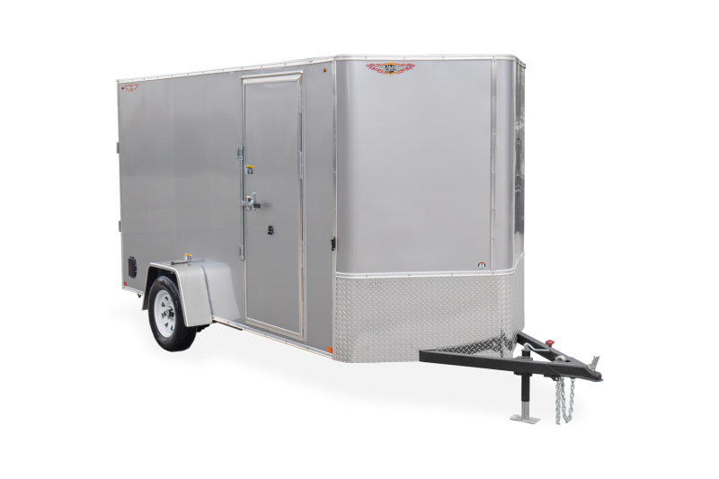 HH Series 6X10 Flat Top V-Nose Enclosed Cargo Trailer 5K Brake (H7210SFTV-050) HH Series 6X10 Flat Top V-Nose Enclosed Cargo Trailer 5K Brake (H7210SFTV-050)