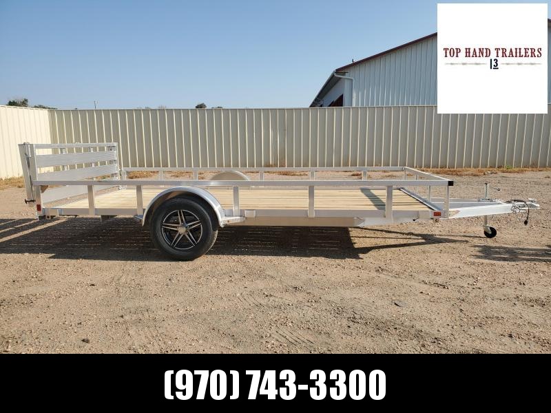 2021 H and H Trailer 14' x 82" Aluminum Rail Side Utility Trailer 3K Idler (H8214RSA-030) Utility Trailer 2021 H and H Trailer 14' x 82" Aluminum Rail Side Utility Trailer 3K Idler (H8214RSA-030) Utility Trailer