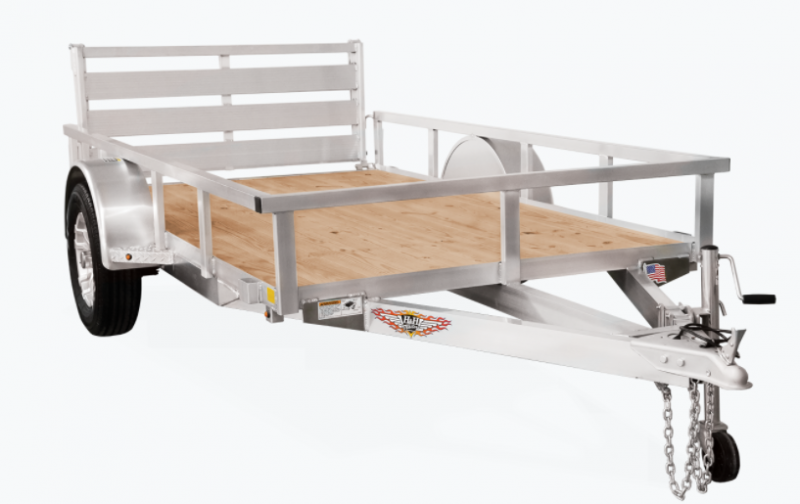 2021 H and H Trailer 60x8 Aluminum Rail Side Utility Trailer 3K Idler (H6008RSA-030) Utility Trailer 2021 H and H Trailer 60x8 Aluminum Rail Side Utility Trailer 3K Idler (H6008RSA-030) Utility Trailer