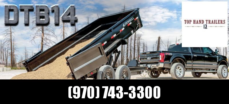 2022 Iron Bull DTB14 14' X 83" 2-Dump Trailer 2-7000LB Axles 2022 Iron Bull DTB14 14' X 83" 2-Dump Trailer 2-7000LB Axles