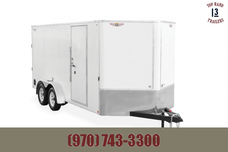2023 H and H Trailer 7x16 HH Series Flat Top V-Nose Enclosed Cargo Trailer 7K Brake (H8416TFTV-070) Cargo / Enclosed Trailer 2023 H and H Trailer 7x16 HH Series Flat Top V-Nose Enclosed Cargo Trailer 7K Brake (H8416TFTV-070) Cargo / Enclosed Trailer
