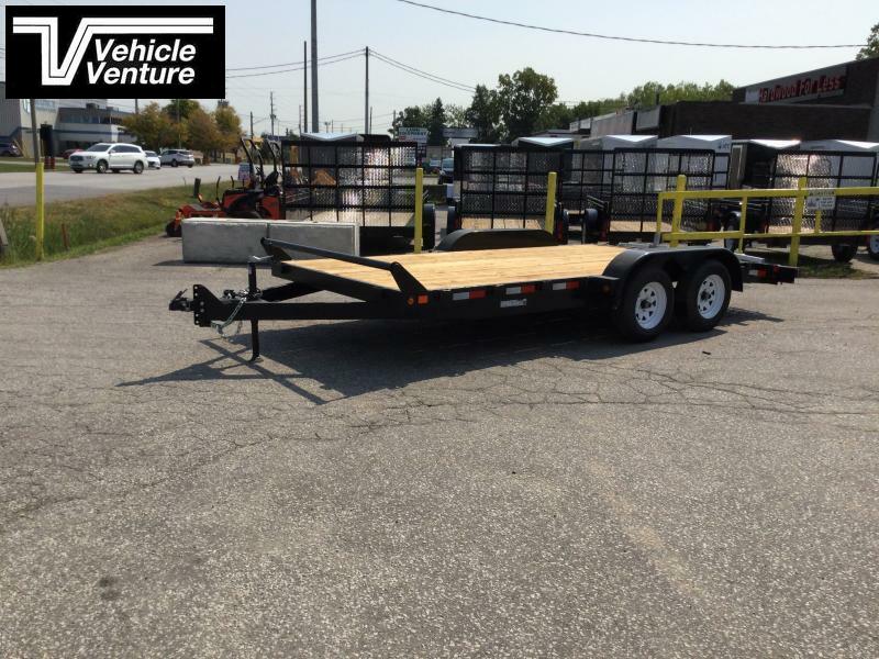 2022 Canada Trailers 7x16 Car & Equipment Trailer, CE716-7K, 7000 GVWR