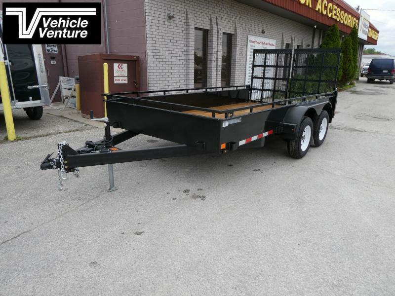 2022 Canada Trailers 4x8 Steel Side Utility Trailer Trusted Trailer