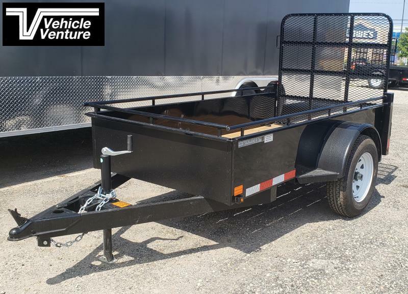 2022 Canada Trailers 4x8 Steel Side Utility Trailer