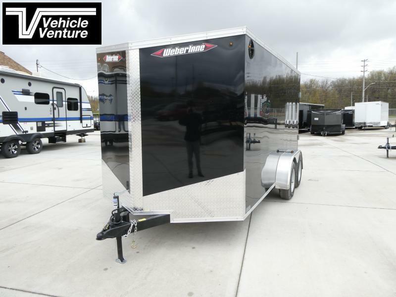 2023 erlane 7x14 Enclosed Cargo Trailer, Ramp Door, W714CCTW