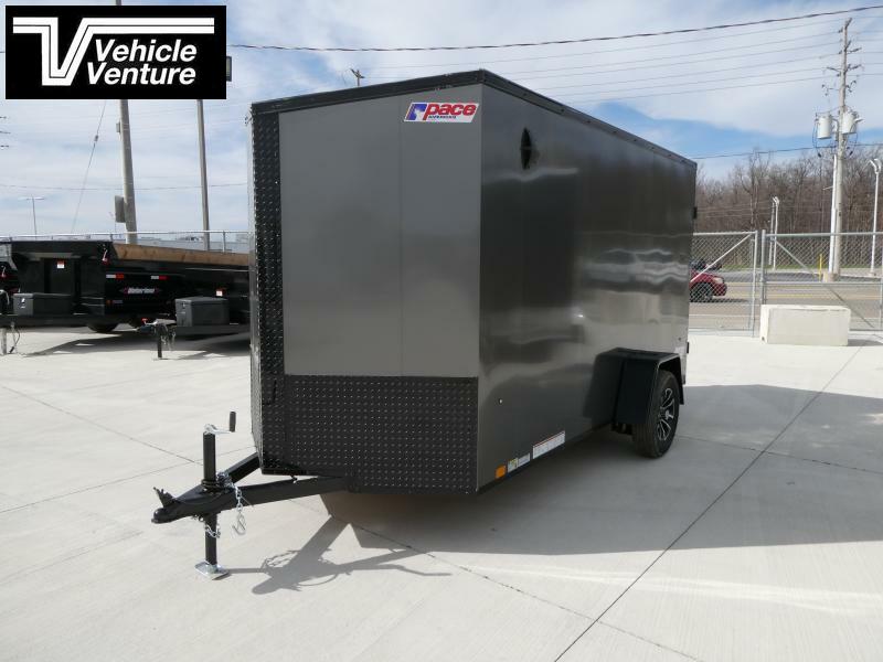 2023 Pace American 6x12 Enclosed Cargo Trailer, Journey SE Flat Top 24