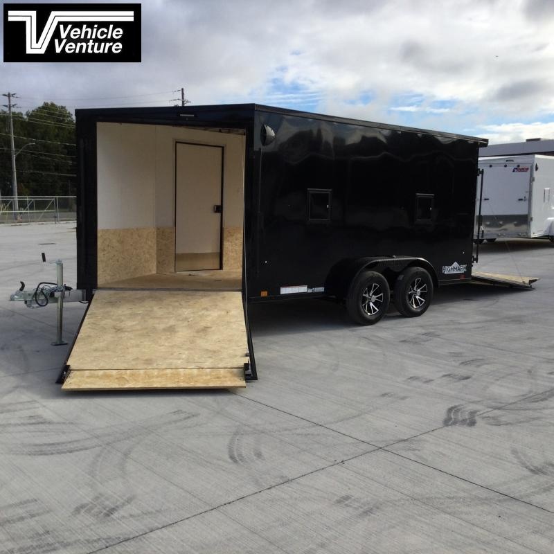 2023 Pace American 7X19 Snowmobile Trailer - Blackout Package 2023 Pace American 7X19 Snowmobile Trailer - Blackout Package