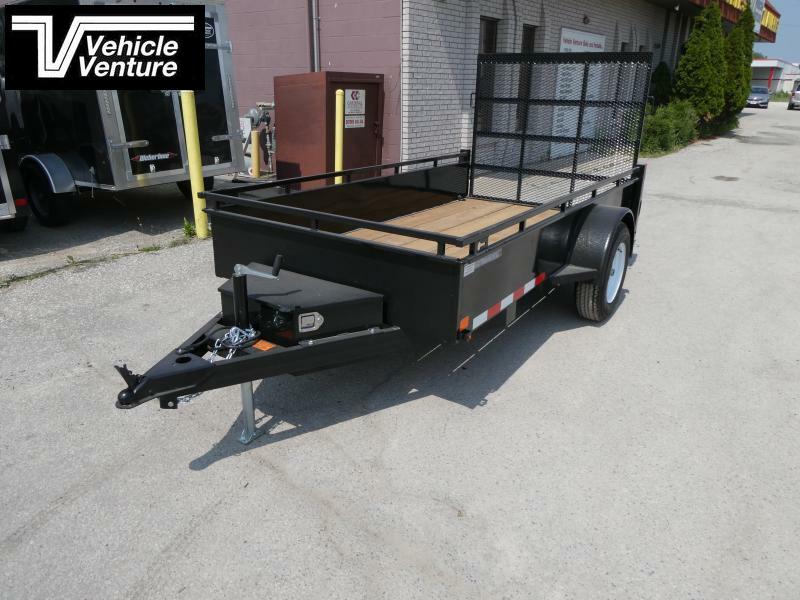 2022 Canada Trailers 4x8 Steel Side Utility Trailer Trusted Trailer