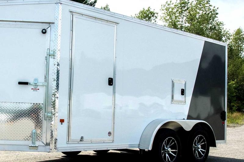 2023 Alcom-Stealth 8.5 X 16 Aluminum Cargo / Enclosed 7K +6" Ramp 2023 Alcom-Stealth 8.5 X 16 Aluminum Cargo / Enclosed 7K +6" Ramp