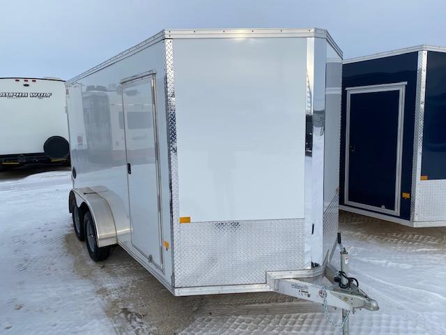 2023 Alcom-Stealth 7 X 14 Aluminum Cargo / Enclosed Trailer 7K Barn