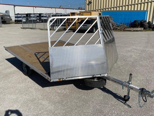 2023 SnoPro Trailers 12' Drive On/Off 2-Place Aluminum Snowmobile Trailer 