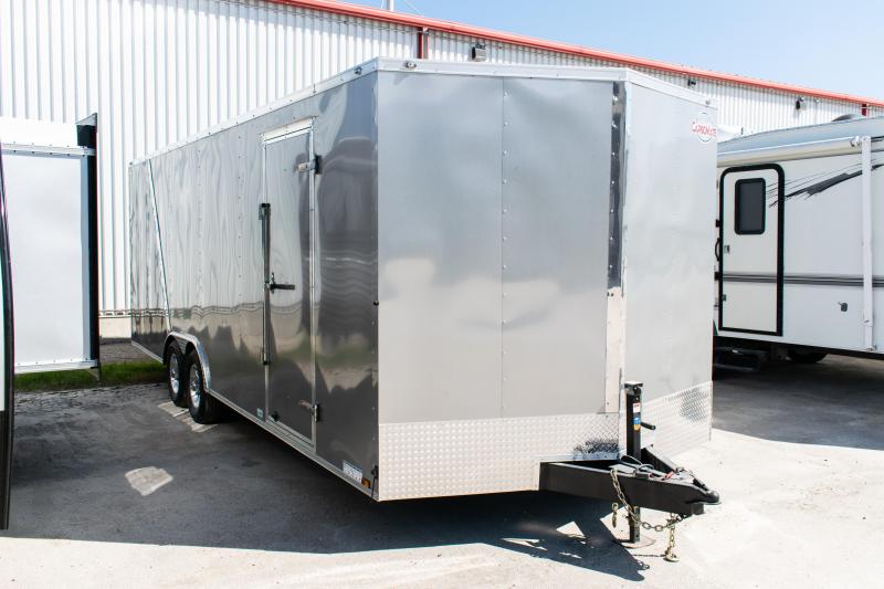 2021 Cargo Mate 8.5 x 24 Enclosed Cargo Trailer 10K Ramp 2021 Cargo Mate 8.5 x 24 Enclosed Cargo Trailer 10K Ramp