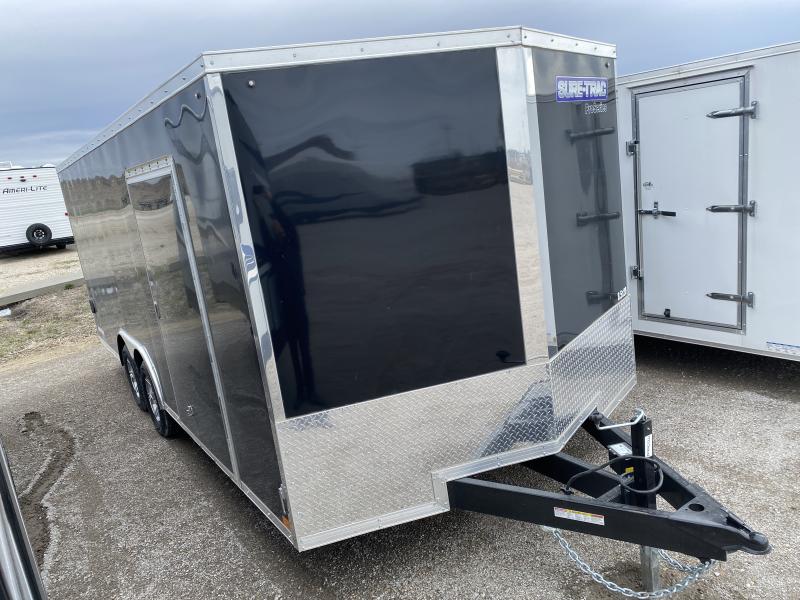 2022 Sure-Trac 8.5 x 20 Pro Series Enclosed Wedge Car Hauler Trailer 10K Ramp 2022 Sure-Trac 8.5 x 20 Pro Series Enclosed Wedge Car Hauler Trailer 10K Ramp