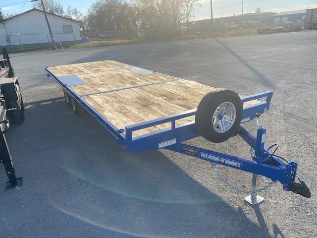 2022 Sure-Trac 8.5 x 24 Low Profile Flat Deck Deckover 10K 2022 Sure-Trac 8.5 x 24 Low Profile Flat Deck Deckover 10K