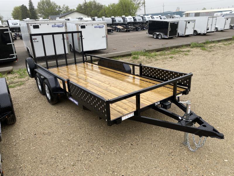 2022 Sure-Trac 7 x 16 Tube Top ATV Trailer 7K Tandem 2022 Sure-Trac 7 x 16 Tube Top ATV Trailer 7K Tandem