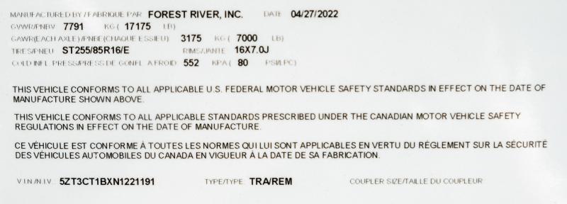 new Toy Haulers Forest River Wolf Pack for sale, in Steinbach, MB Thumbnail 22