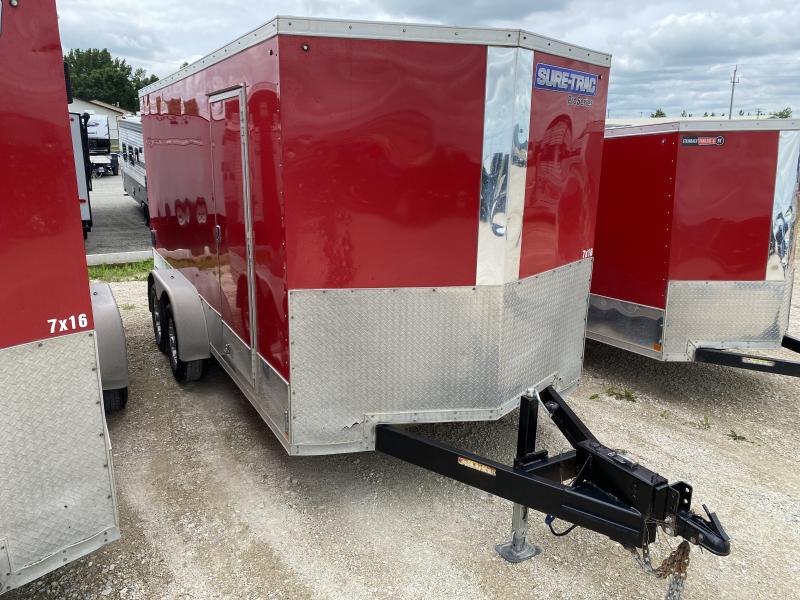 2019 Sure-Trac 7 X 16 Enclosed/Cargo Trailer 10K Ramp 2019 Sure-Trac 7 X 16 Enclosed/Cargo Trailer 10K Ramp