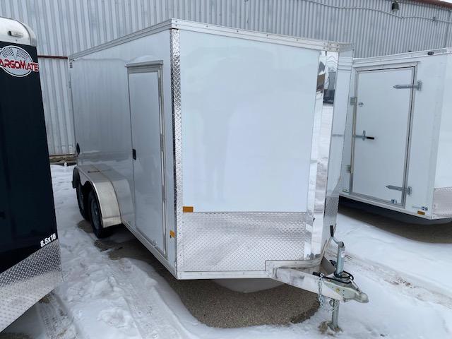 2022 Alcom-Stealth 7 X 14 Aluminum Cargo / Enclosed Trailer 7K Barn