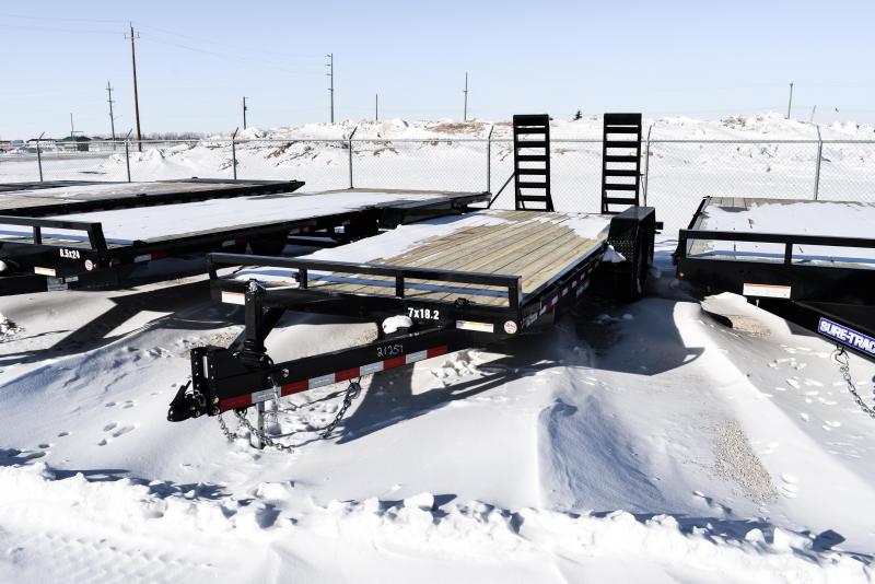 2021 Sure-Trac 7 x 20 (18+2) Equipment Trailer 14K 2021 Sure-Trac 7 x 20 (18+2) Equipment Trailer 14K
