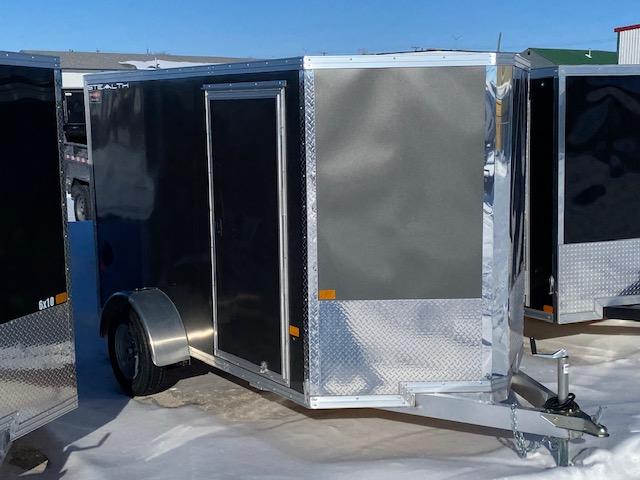 2022 Alcom-Stealth 6X10 Aluminum Enclosed Cargo Trailer 3K Ramp 2022 Alcom-Stealth 6X10 Aluminum Enclosed Cargo Trailer 3K Ramp