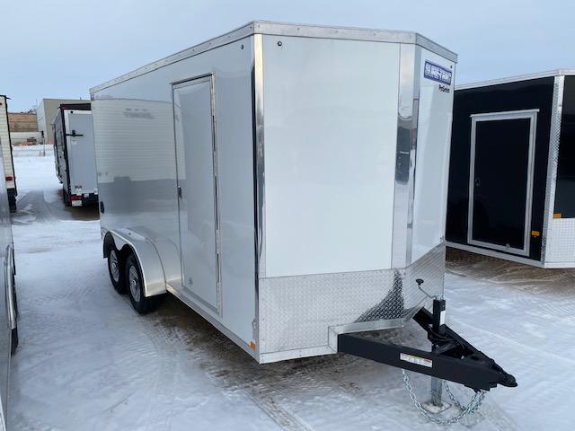 2023 Sure-Trac 7 x 16 Pro Series Enclosed Wedge Cargo Trailer 10K +6" Ramp