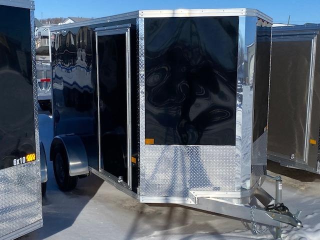 2022 Alcom-Stealth 6 x 10 Aluminum Cargo / Enclosed Trailer 3K Ramp 2022 Alcom-Stealth 6 x 10 Aluminum Cargo / Enclosed Trailer 3K Ramp