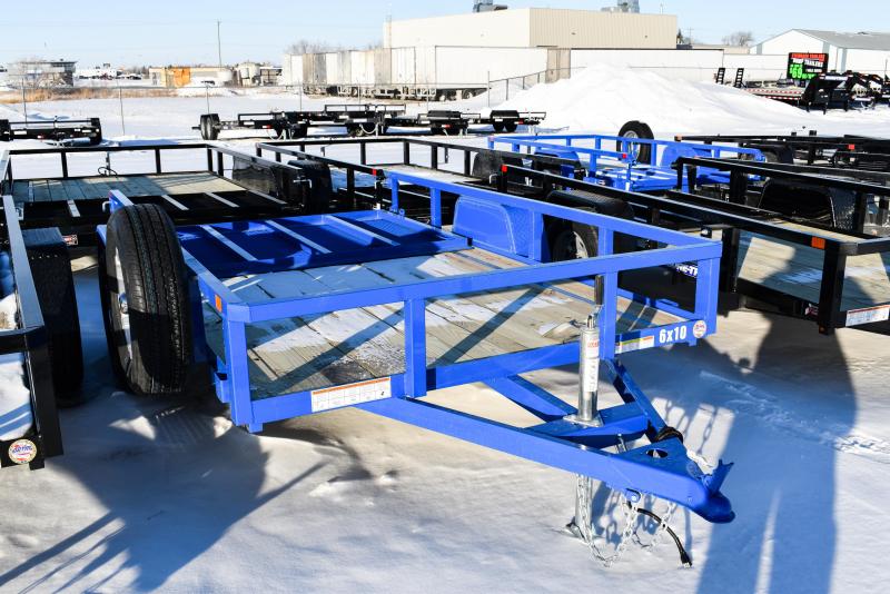 2021 Sure-Trac 6 x 10 Tube Top Utility Trailer 3K Idler 2021 Sure-Trac 6 x 10 Tube Top Utility Trailer 3K Idler