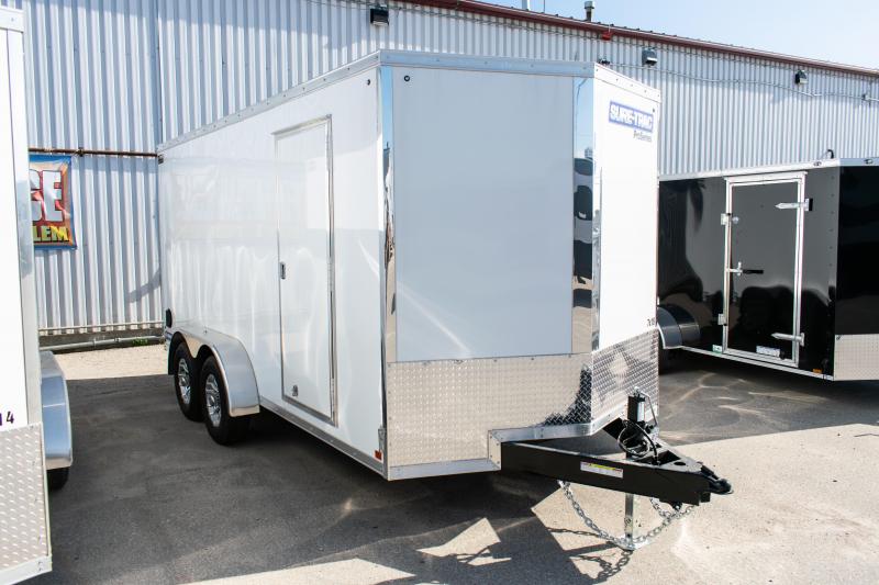 2021 Sure-Trac 7 x 16 Pro Series Wedge Cargo Enclosed Trailer 10K Ramp 2021 Sure-Trac 7 x 16 Pro Series Wedge Cargo Enclosed Trailer 10K Ramp