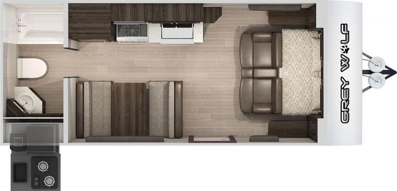 2021 Grey Wolf 18MT Limited Travel Trailer Couples Model RV 2021 Grey Wolf 18MT Limited Travel Trailer Couples Model RV