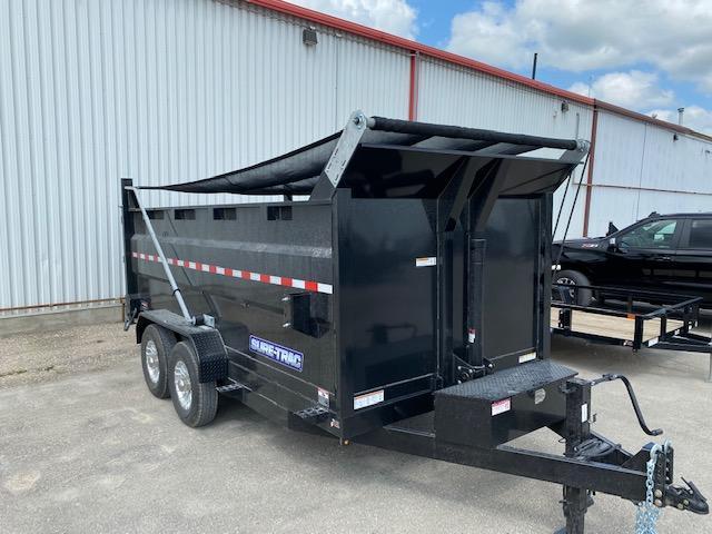 2021 Sure-Trac 7 x 14 HD Low Profile Telescopic Dump Trailer 4' Sides 14K 2021 Sure-Trac 7 x 14 HD Low Profile Telescopic Dump Trailer 4' Sides 14K