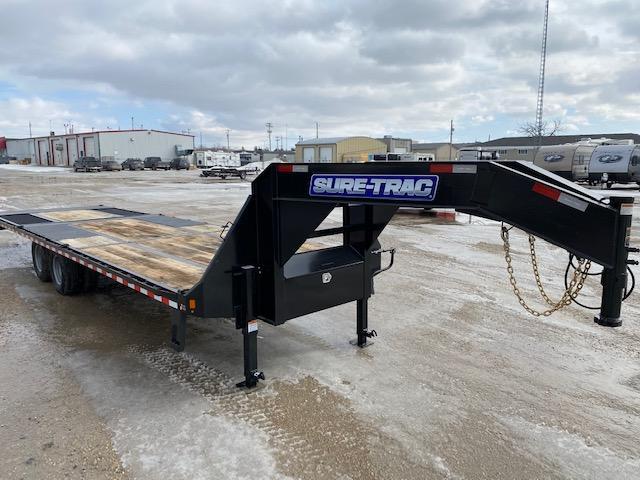 2021 Sure-Trac 8.5 x 20+10 HD Low Profile Deckover GN Hyd Bvrtl 24K 2021 Sure-Trac 8.5 x 20+10 HD Low Profile Deckover GN Hyd Bvrtl 24K