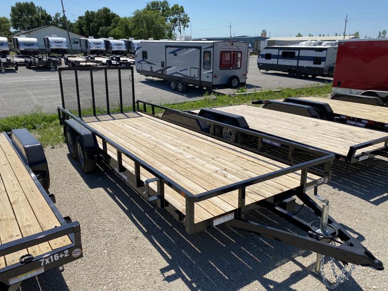 2022 Sure-Trac 7 x 20 Tube Top Utility Trailer 7K Tandem 2022 Sure-Trac 7 x 20 Tube Top Utility Trailer 7K Tandem