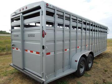 new Stock / Stock Combo Trailers Titan Trailers  for sale, in Humboldt, SD Thumbnail 6