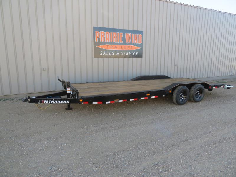 2025 PJ Trailers 24 Drive-Over Fender B6 Equipment Trailer