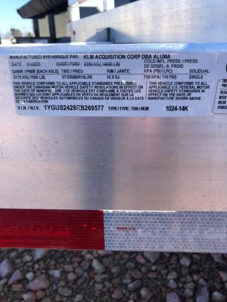 new Equipment / Flatbed Trailers Aluma  for sale, in Elk Point, SD Thumbnail 5