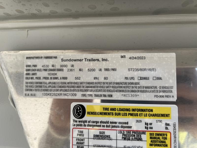 new Horse Trailers Sundowner Trailers Other for sale, in Humboldt, SD Thumbnail 7