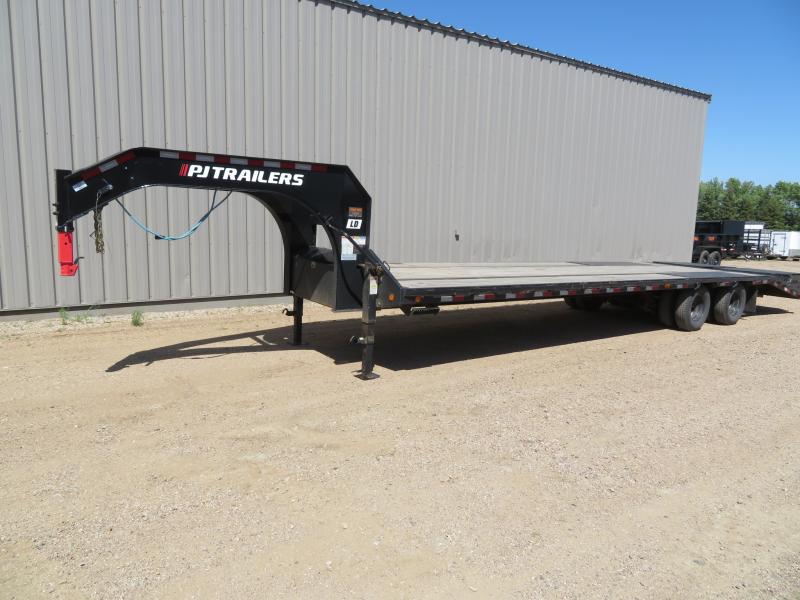 Used PJ Trailers 32 Low Profile Tandem Dual Gooseneck Trailer in