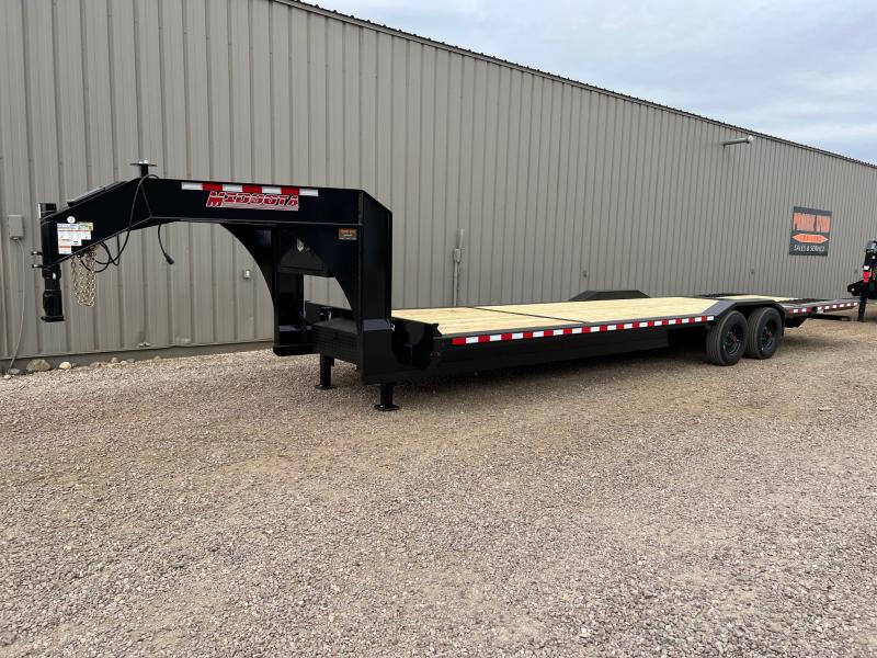 2025 Midsota STWBHB32 GN Hydraulic Tail Equipment Trailer