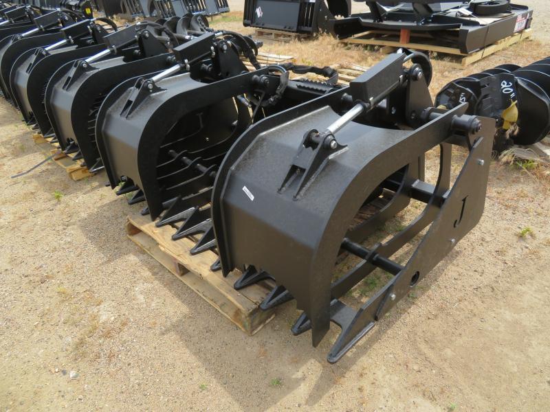 New Jenkins 72 Skid Steer Debris Bucket with Grapple