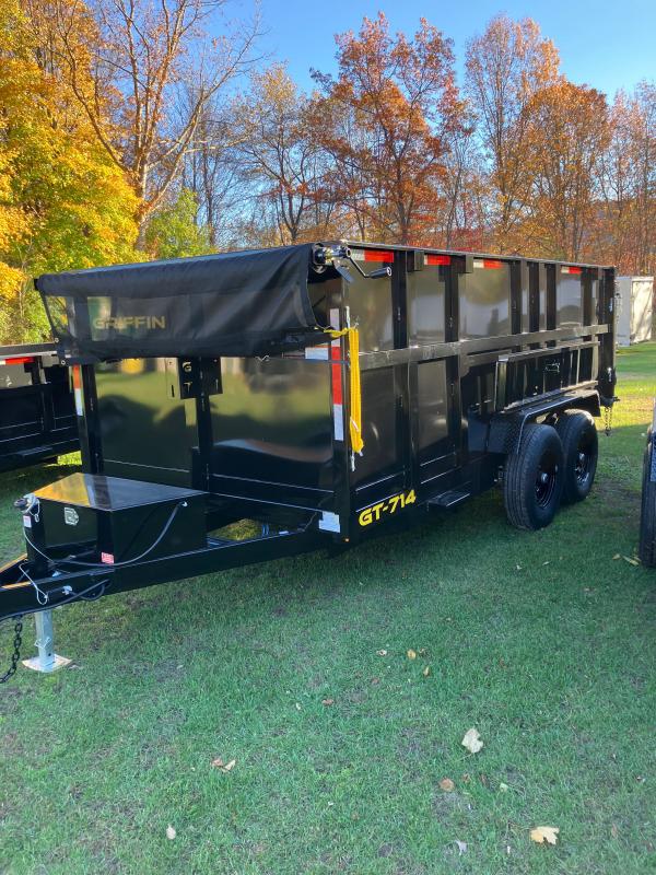 2023 Griffin GT-714 with High Sides Dump Trailer 2023 Griffin GT-714 with High Sides Dump Trailer