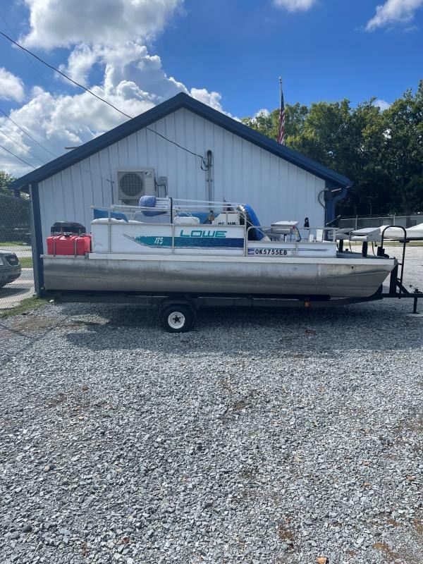 1993 Lowe 185 Pontoon Boat Mercury 50HP 1993 Lowe 185 Pontoon Boat Mercury 50HP
