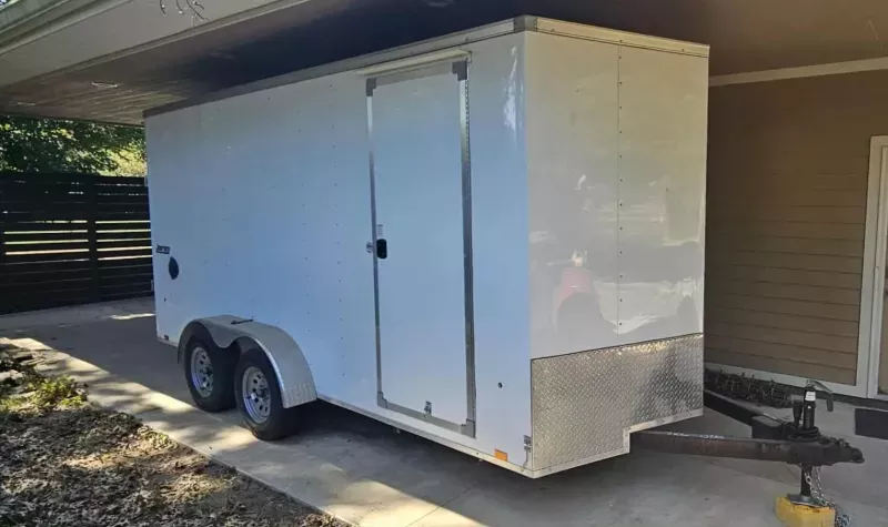 2022 Pace American Trailer 7' x 16'/ 84" Interior Height/ Cargo Enclosed Trailer
