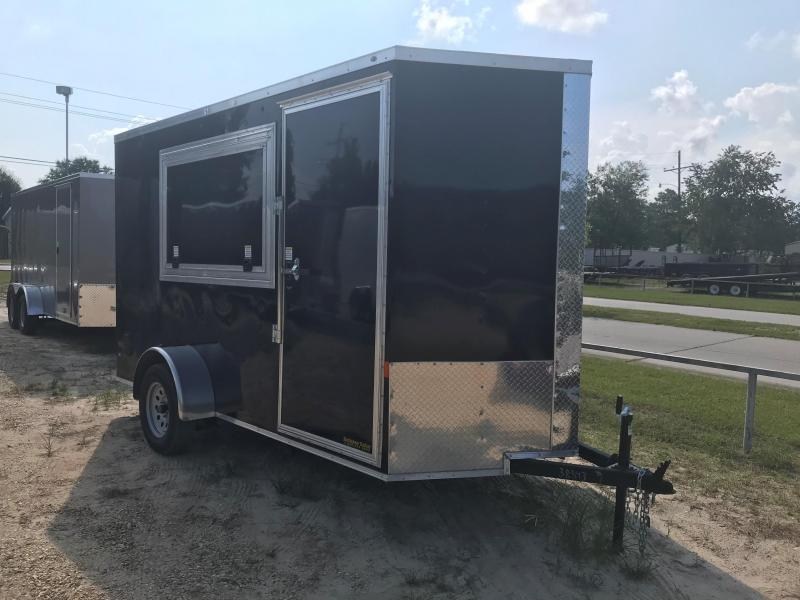 2022 Rock Solid Cargo 06x12 SA Enclosed Vending / Concession Trailer