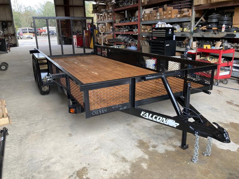2022 Falcon 6.5x12 TA w/1' mesh sides Utility Trailer 2022 Falcon 6.5x12 TA w/1' mesh sides Utility Trailer