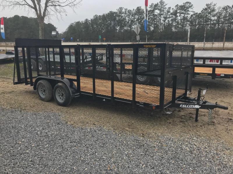2021 Falcon 6.5x16 NO BRAKES Landscape w/4' sides TL47716 Utility Trailer 2021 Falcon 6.5x16 NO BRAKES Landscape w/4' sides TL47716 Utility Trailer