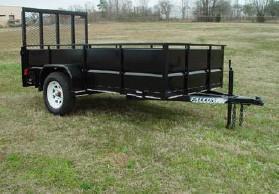2022 Falcon 6.5x10 SA V-Panel Utility Trailer 2022 Falcon 6.5x10 SA V-Panel Utility Trailer