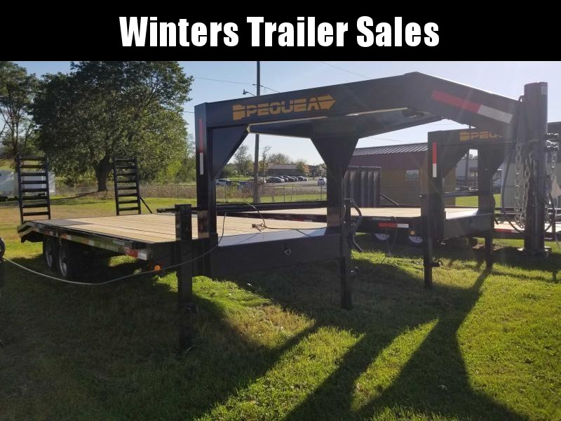 2022 Pequea HD GN DECKOVER 20' RAMP Flatbed Trailer 2022 Pequea HD GN DECKOVER 20' RAMP Flatbed Trailer